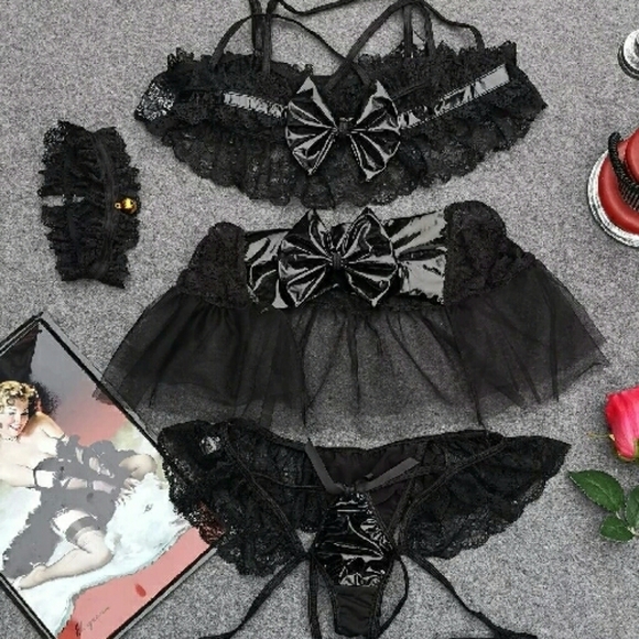 Dolls Kill Other - Batgirl lingerie and corset